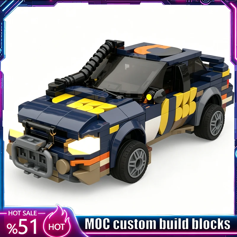 NEW 460Parts MOC Classic Rally Racing Car Vehicle Model DIY Technical Building Blocks Puzzle Enthusiast Collector Birthday Gift
NEW 460Parts MOC Classic Rally Racing Car Vehicle Model DIY Technical Building Blocks Puzzle Enthusiast Collector Birthday Gift