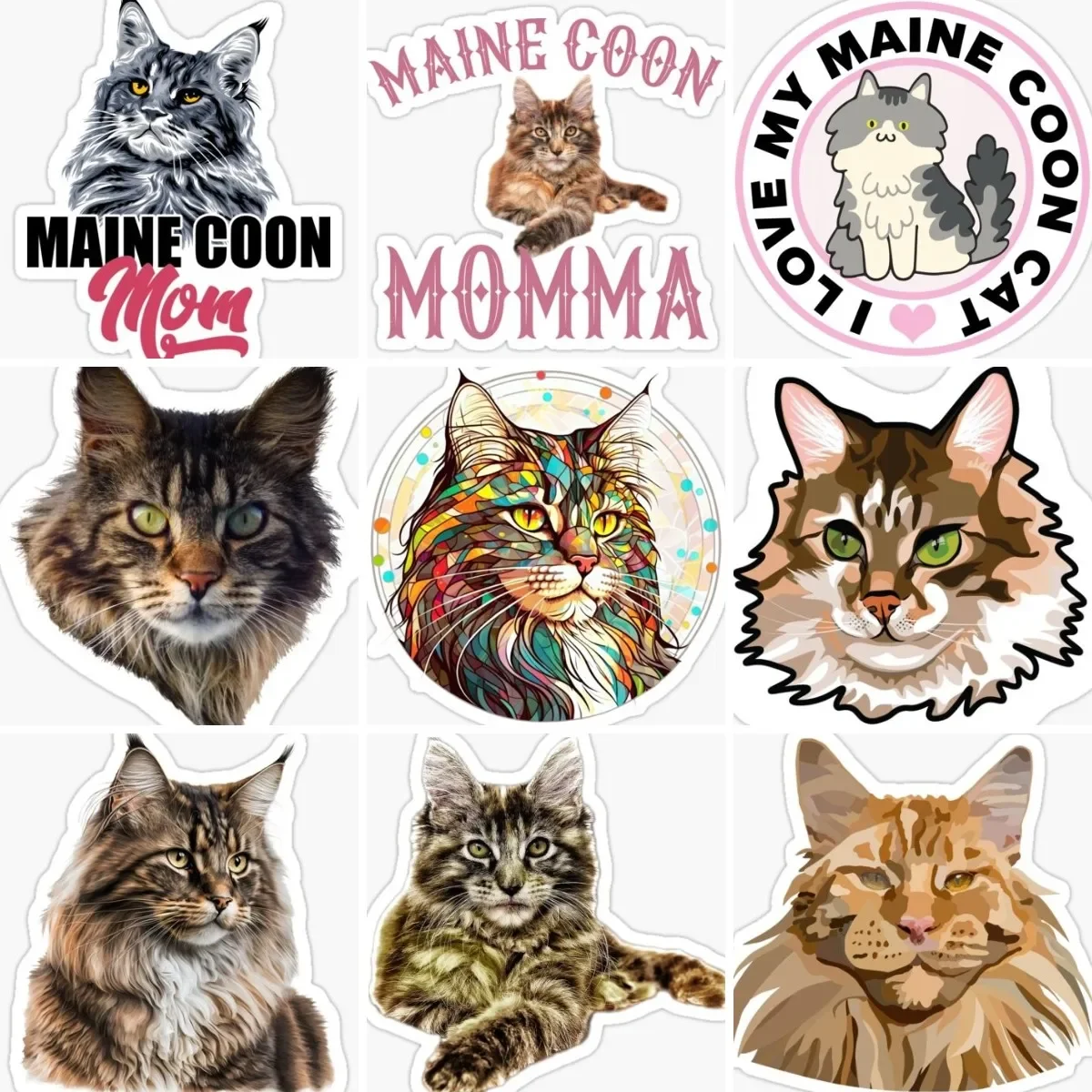 Maine Cat Cute Pets Sticker Wall Room Truck Vinyl Motocross Camper Car Bicycle Glass Helmet Racing Camper Off-road Kayak Decal
Maine Cat Cute Pets Sticker Wall Room Truck Vinyl Motocross Camper Car Bicycle Glass Helmet Racing Camper Off-road Kayak Decal