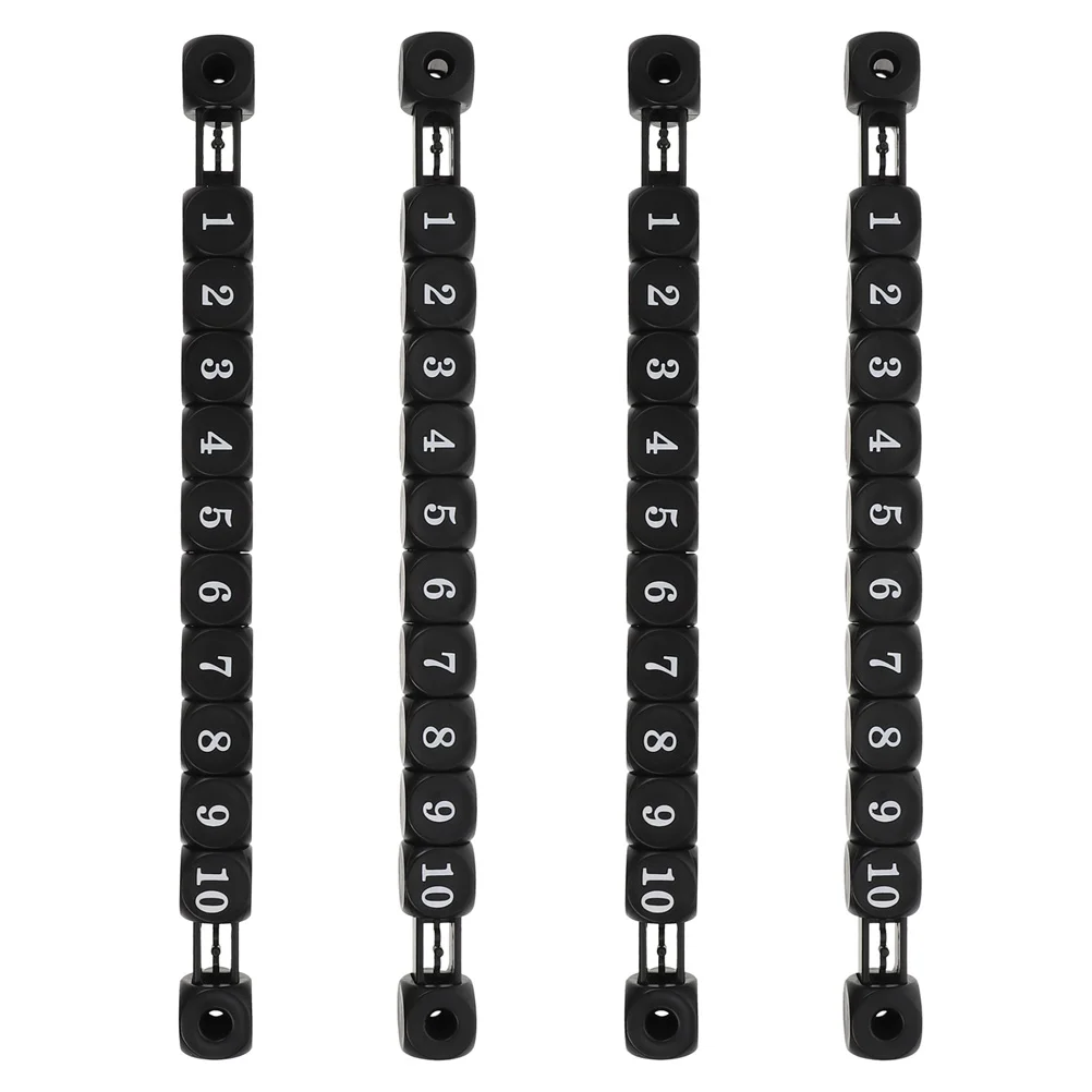 4 Pcs Scorer Keepers Multifunctional Durable Plastic Units for Table Football Counters Scorekeeper Bar Child
4 Pcs Scorer Keepers Multifunctional Durable Plastic Units for Table Football Counters Scorekeeper Bar Child