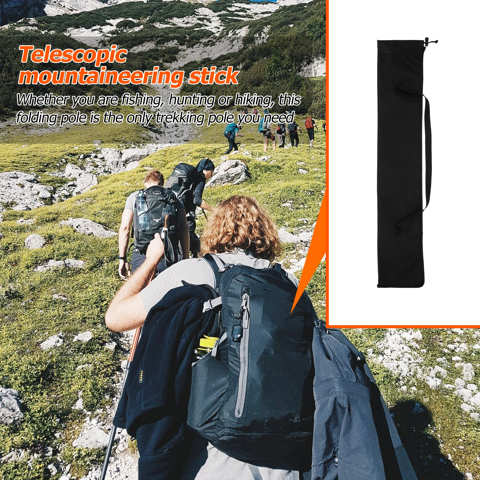 2pcs Waterproof Hiking Poles Storage Bag Adjustable Closure For Trekking Walking Alpenstocks Holder Outdoor Camping Gear
2pcs Waterproof Hiking Poles Storage Bag Adjustable Closure For Trekking Walking Alpenstocks Holder Outdoor Camping Gear