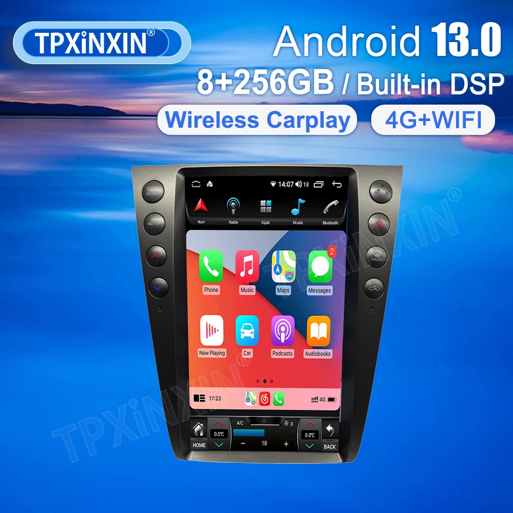 13.6 Inch Tesla Style Radio For Lexus GS GS300 GS350 GS400 GS430 2005-2011 Car GPS Navi Multimedia Player Android Unit screen
13.6 Inch Tesla Style Radio For Lexus GS GS300 GS350 GS400 GS430 2005-2011 Car GPS Navi Multimedia Player Android Unit screen