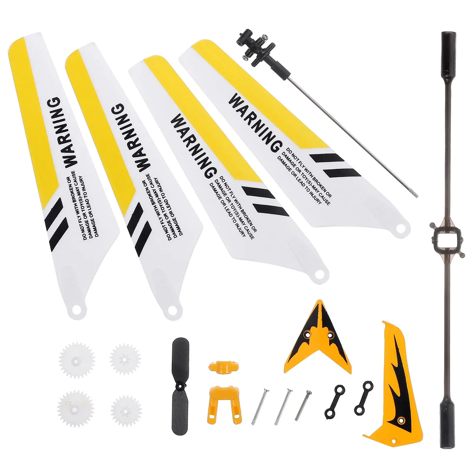 S107G Accessories Yellow Full Set Replacement Parts for S107 Helicopter Spare Remote Control Toys
S107G Accessories Yellow Full Set Replacement Parts for S107 Helicopter Spare Remote Control Toys