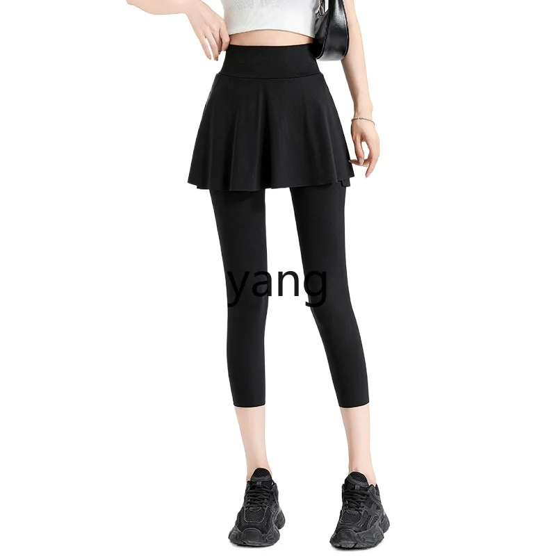 LMM women's summer thin seven-point shark pants skirt wear fitness sports cycling yoga pants
LMM women's summer thin seven-point shark pants skirt wear fitness sports cycling yoga pants