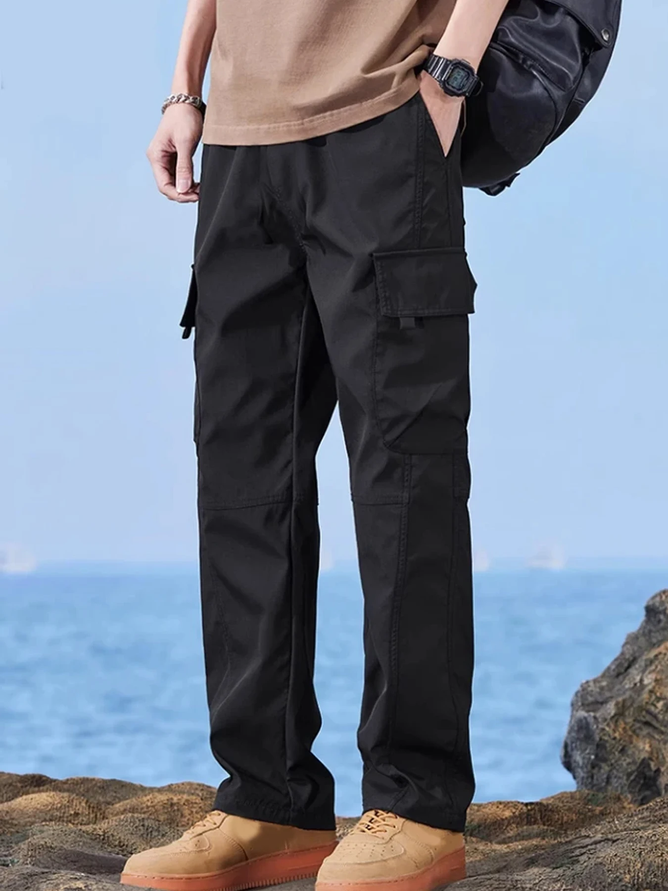 Autumn new multi pocket workwear pants, men's pants, straight tube multifunctional men's casual pants, oversized men's pants
Autumn new multi pocket workwear pants, men's pants, straight tube multifunctional men's casual pants, oversized men's pants