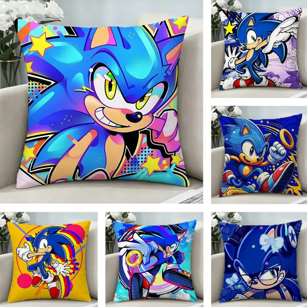 S-SonicS H-HedgehogES Pillow Case Pattern Printed Pillowcase For Living Room Sofa Cushion Cover
S-SonicS H-HedgehogES Pillow Case Pattern Printed Pillowcase For Living Room Sofa Cushion Cover