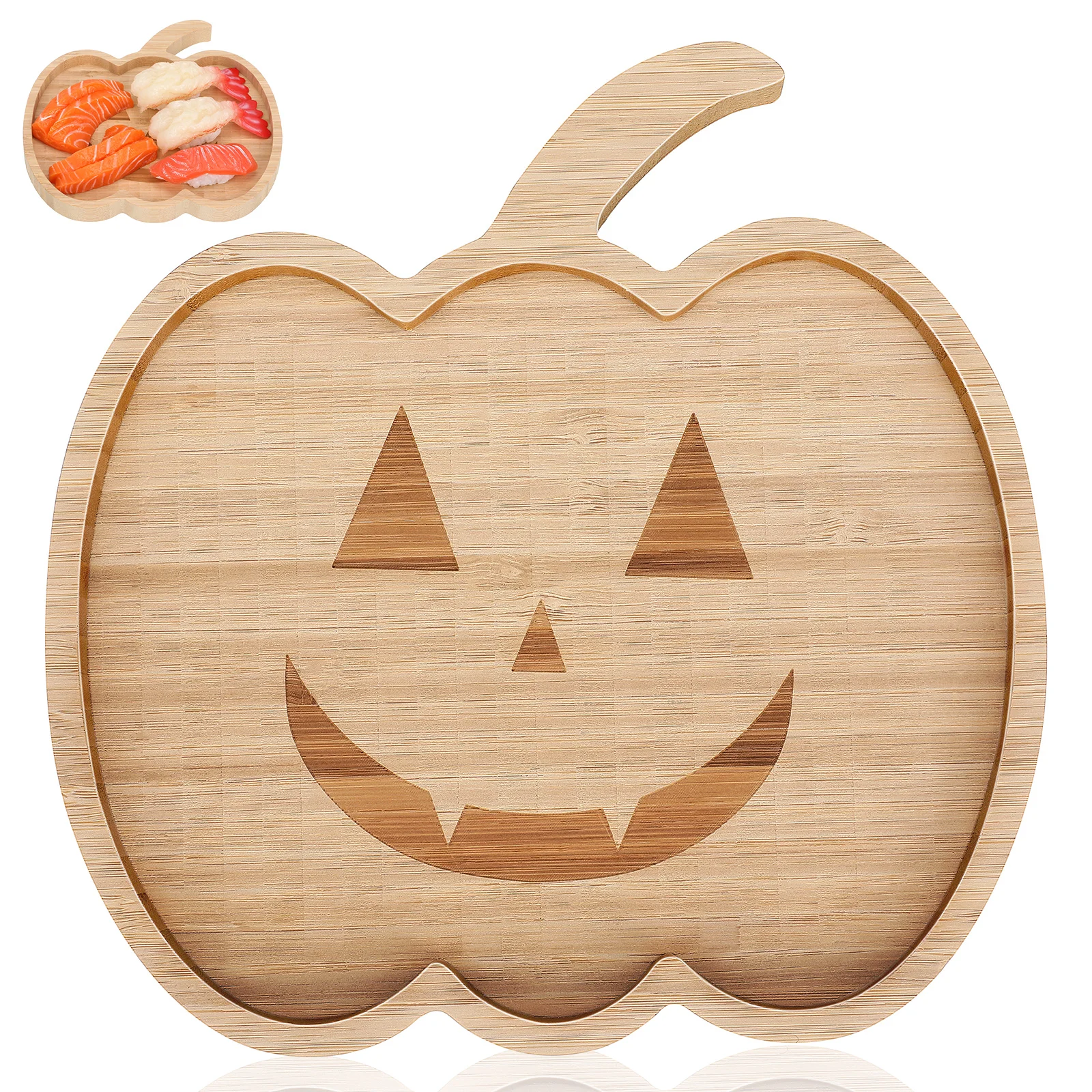 Halloween Pumpkin Wood Tray Unique Pumpkin Shape Serving Tray for Snacks Candy Fruit Dessert Party Table Dessert Serving Plate
Halloween Pumpkin Wood Tray Unique Pumpkin Shape Serving Tray for Snacks Candy Fruit Dessert Party Table Dessert Serving Plate