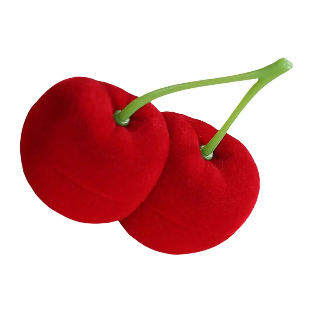 Cherry Ring Box Jewelry Case Portable Earrings ganizer Storage Container Velvet Small naments Holder Protect Necklace Pendants
Cherry Ring Box Jewelry Case Portable Earrings ganizer Storage Container Velvet Small naments Holder Protect Necklace Pendants
