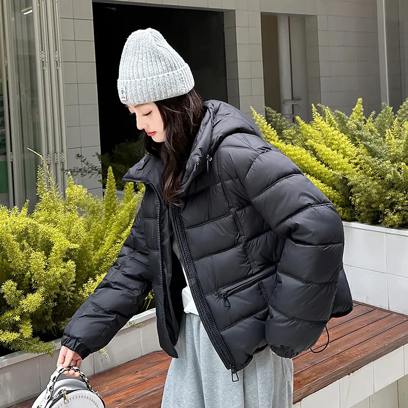 2026 New Women Winter Puffer Short Down Cotton Padded Jacket Hooded Loose Korean Female Parkas Coat Solid Outwear
2026 New Women Winter Puffer Short Down Cotton Padded Jacket Hooded Loose Korean Female Parkas Coat Solid Outwear