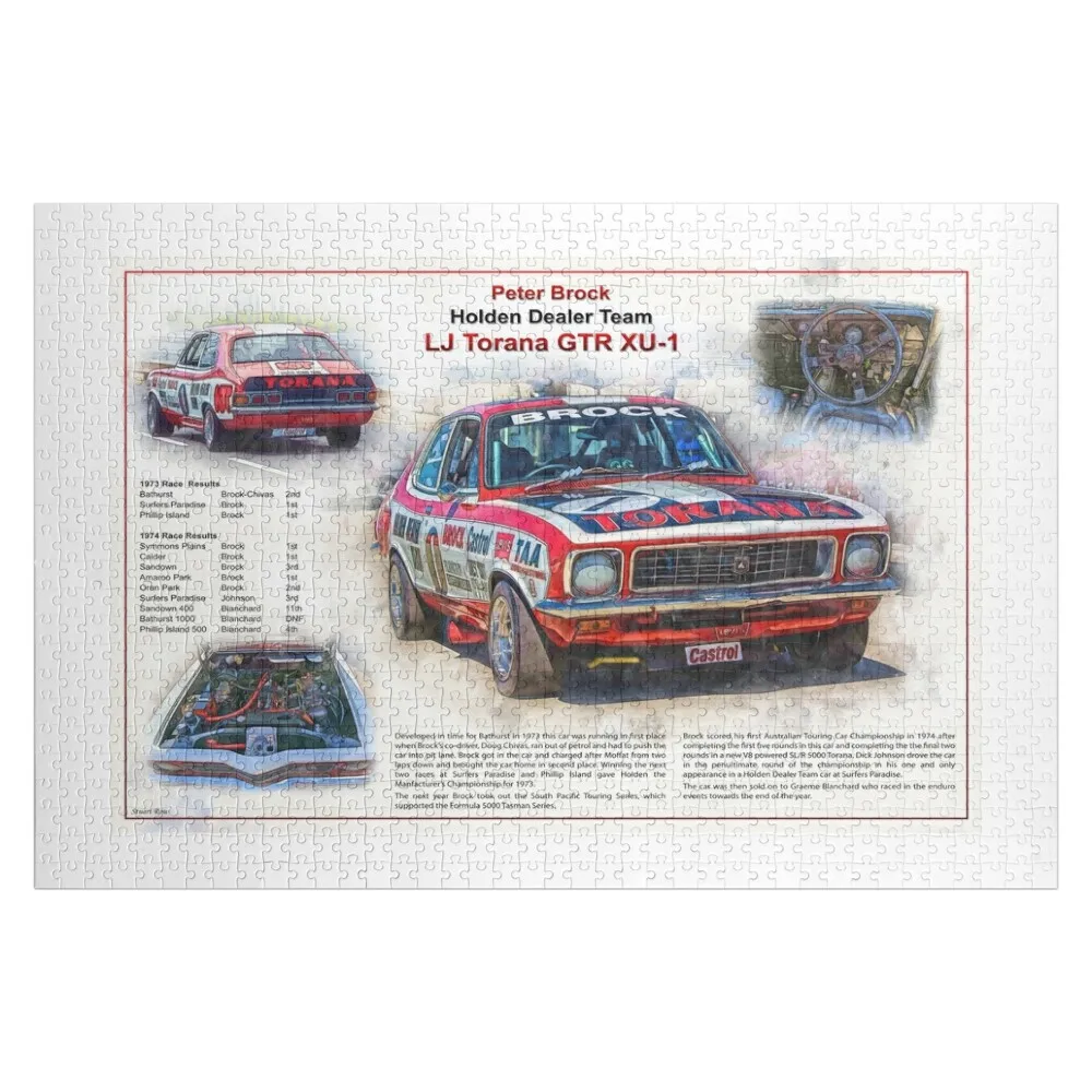 Peter Brock LJ Torana GTR XU-1 Jigsaw Puzzle Customs With Photo Personalized Personalized Toy Puzzle
Peter Brock LJ Torana GTR XU-1 Jigsaw Puzzle Customs With Photo Personalized Personalized Toy Puzzle