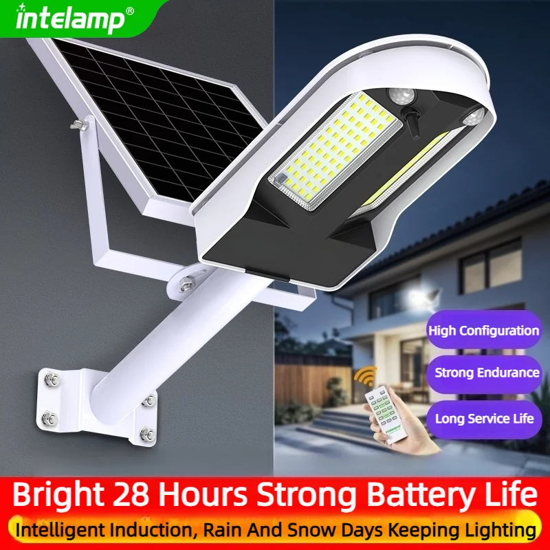 Solar Lights Outdoor with 2 Modes Motion Sensor Super Bright Wall Lamp IP65 Waterproof Street Light for Garden Yard Path Garage
Solar Lights Outdoor with 2 Modes Motion Sensor Super Bright Wall Lamp IP65 Waterproof Street Light for Garden Yard Path Garage