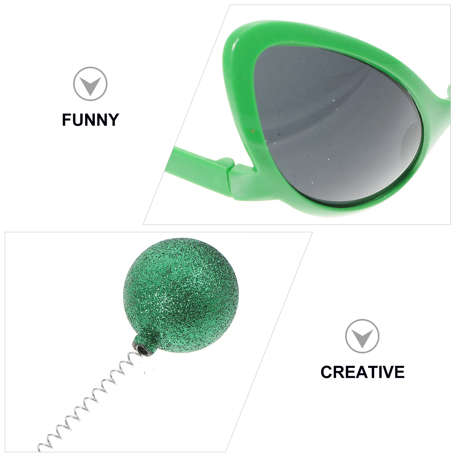 2set Hair Hoops For Cosplay Party Glass Headdress Festival Look Decorative Eyeglasses Costume Accessories Headband
2set Hair Hoops For Cosplay Party Glass Headdress Festival Look Decorative Eyeglasses Costume Accessories Headband