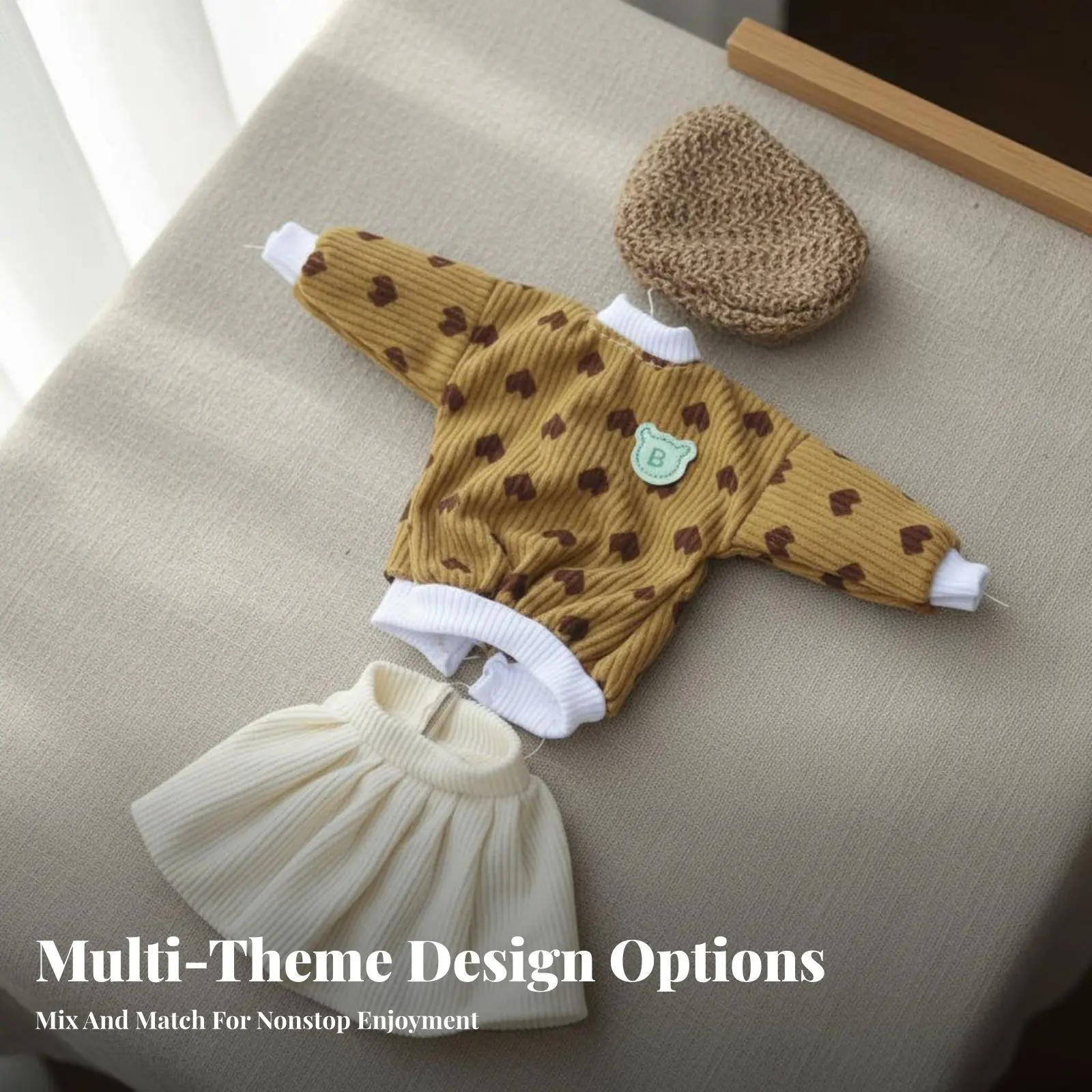 30cm Doll Clothes balls Jointed Doll Clothes Cute for Kids
30cm Doll Clothes balls Jointed Doll Clothes Cute for Kids