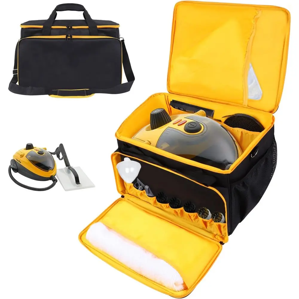 Storage Bag Compatible with Spraytech C900134 Steamer Adjustable Carrying Bag Case Portable Steam Cleaner Storage Bag with Extra
Storage Bag Compatible with Spraytech C900134 Steamer Adjustable Carrying Bag Case Portable Steam Cleaner Storage Bag with Extra