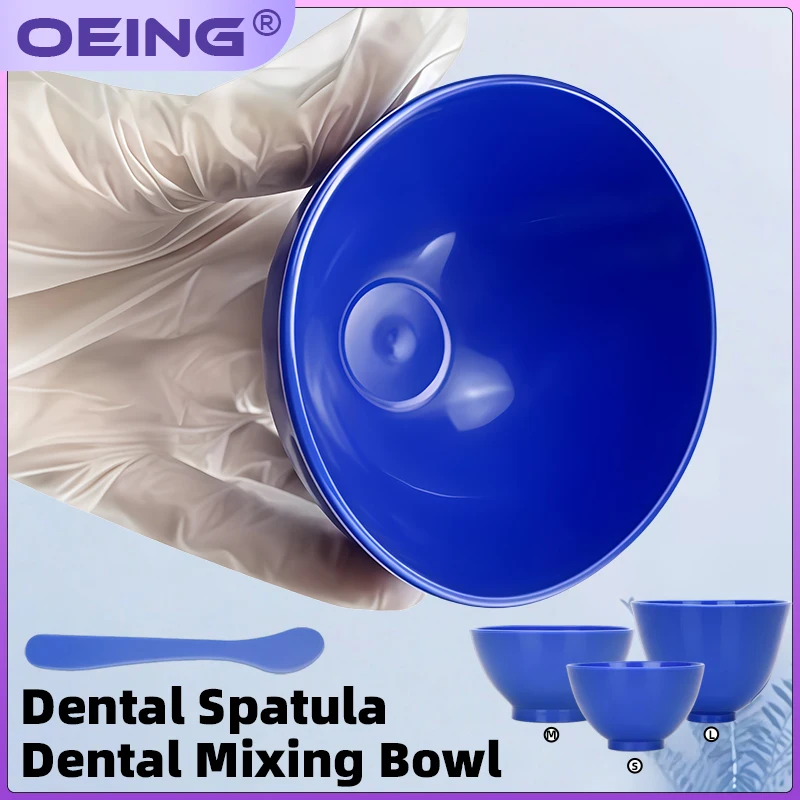 1Set Dental Soft Rubber Bowl, Silicone Bowl, Plaster Mixing Bowl, Plastic Mixing Spatula, Dental Impression Materials
1Set Dental Soft Rubber Bowl, Silicone Bowl, Plaster Mixing Bowl, Plastic Mixing Spatula, Dental Impression Materials