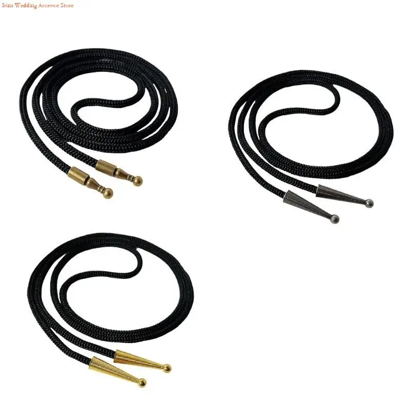 G92D Bolo Tie Craft Accessories Nylon Cord with Engraved Charm for Handmade Bolotie Neck Jewelry Making Kits Crafting Supply
G92D Bolo Tie Craft Accessories Nylon Cord with Engraved Charm for Handmade Bolotie Neck Jewelry Making Kits Crafting Supply