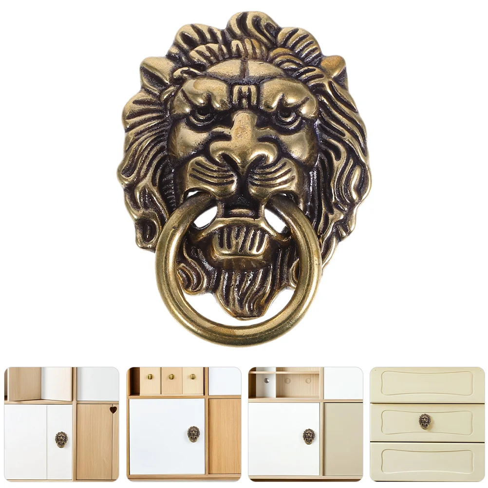 1 шт. латунная ручка-глазок в виде головы льва, винтажная, для дверей и шкафов, фурнитура для декора дома, обновление мебели, полированная отделка
1 шт. латунная ручка-глазок в виде головы льва, винтажная, для дверей и шкафов, фурнитура для декора дома, обновление мебели, полированная отделка