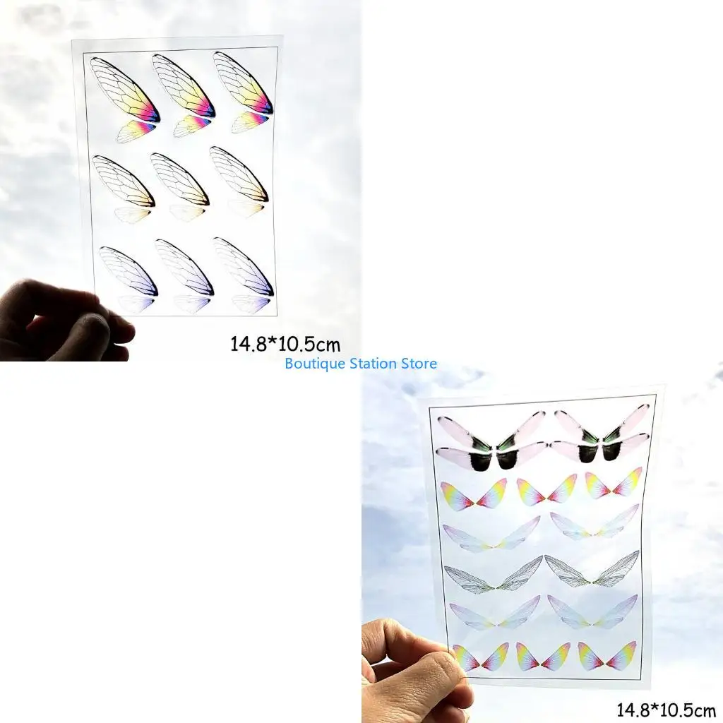 Y55F 5 Sheets for Butterfly Stickers Art Decorations Crystal Epoxy Resin Mold Filler DIY Crafts Jewelry Making Fillings
Y55F 5 Sheets for Butterfly Stickers Art Decorations Crystal Epoxy Resin Mold Filler DIY Crafts Jewelry Making Fillings