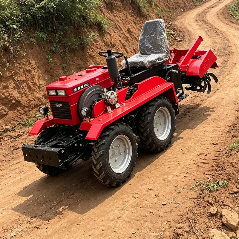 Customized Four-wheel multifunctional cultivator, 35 HP wheeled tractor, reinforced agricultural rotary tiller
Customized Four-wheel multifunctional cultivator, 35 HP wheeled tractor, reinforced agricultural rotary tiller