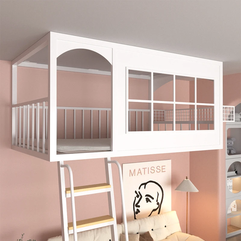 Small apartment wrought iron hammock, children's tree house, space-saving bedroom, living room hanging on the upper floor, eleva
Small apartment wrought iron hammock, children's tree house, space-saving bedroom, living room hanging on the upper floor, eleva
