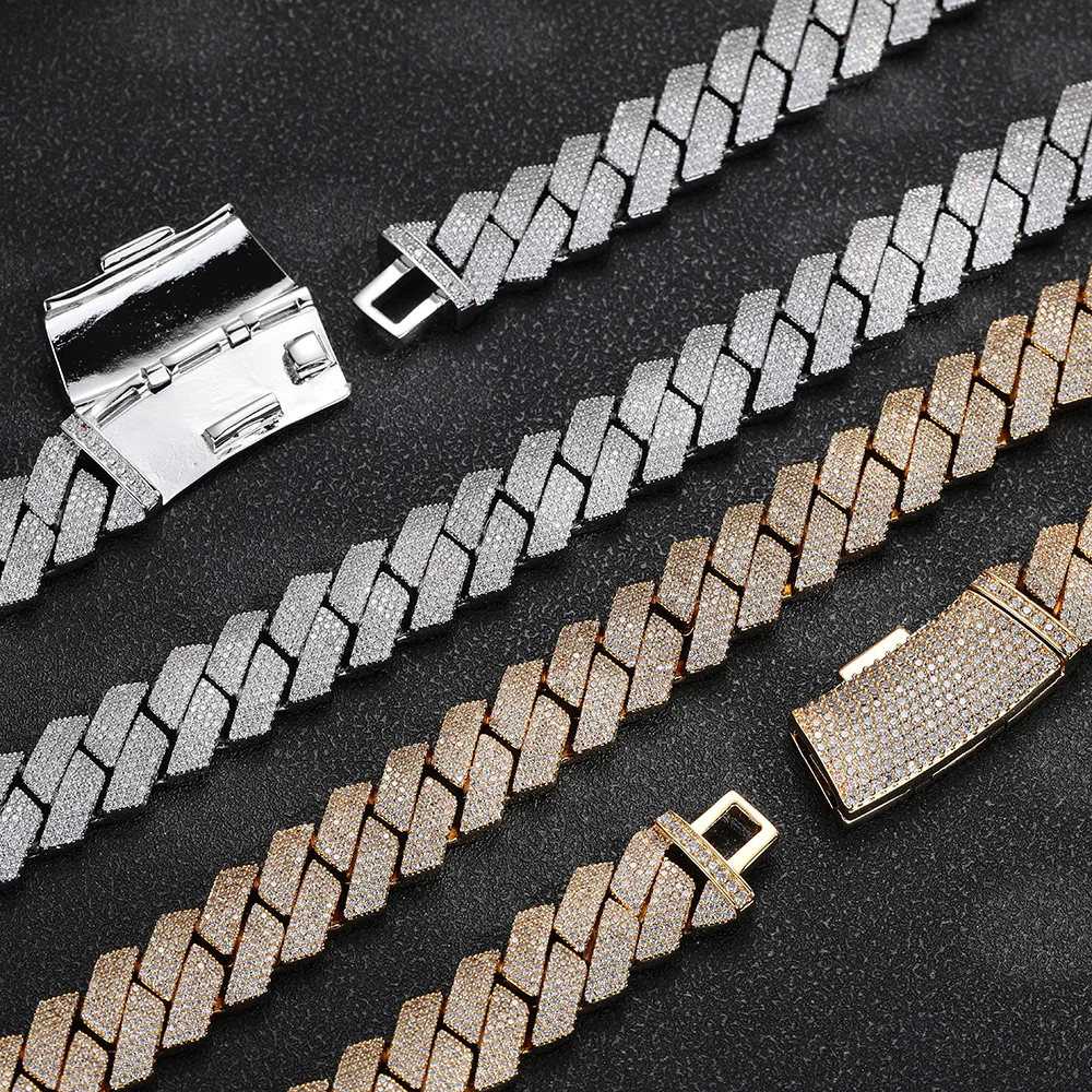 15 мм 4-рядное ожерелье и браслет с кубинской цепочкой, комплект ювелирных изделий в стиле хип-хоп с кубическим цирконием, модная трансграничная мода
15 мм 4-рядное ожерелье и браслет с кубинской цепочкой, комплект ювелирных изделий в стиле хип-хоп с кубическим цирконием, модная трансграничная мода