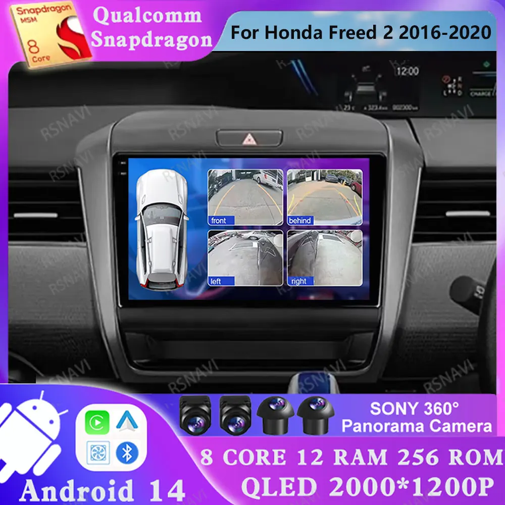 Android 14 For Honda Freed 2 2016-2020 GPS DSP 5G WIFI Qualcomm Multimedia 4G LTE Head Unit Navigation Stereo DVD Viedo Player
Android 14 For Honda Freed 2 2016-2020 GPS DSP 5G WIFI Qualcomm Multimedia 4G LTE Head Unit Navigation Stereo DVD Viedo Player