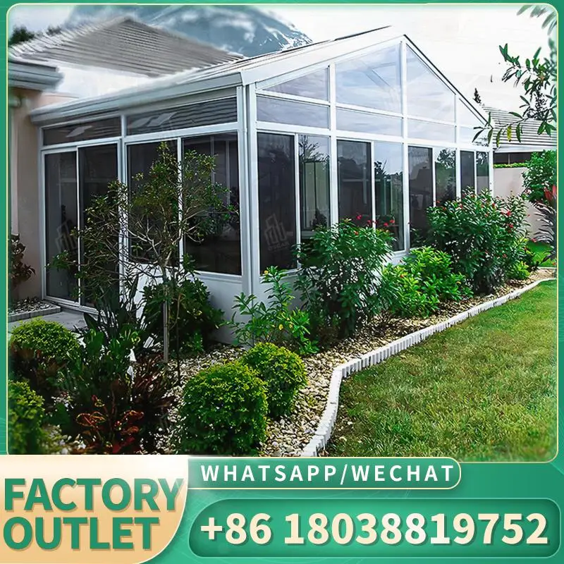 Aluminum Frame Tempered Glass Sunroom and Glass House for Winter Garden Patio Balcony in Backyard
Aluminum Frame Tempered Glass Sunroom and Glass House for Winter Garden Patio Balcony in Backyard