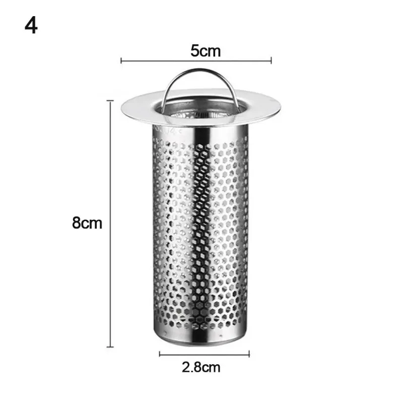 2-pack Anti-Clogging Floor Drain Filter Mesh Anti-Pest With Handle Food Hair Stopper Stainless Steel Waste Drainer Sealing Cover
2-pack Anti-Clogging Floor Drain Filter Mesh Anti-Pest With Handle Food Hair Stopper Stainless Steel Waste Drainer Sealing Cover