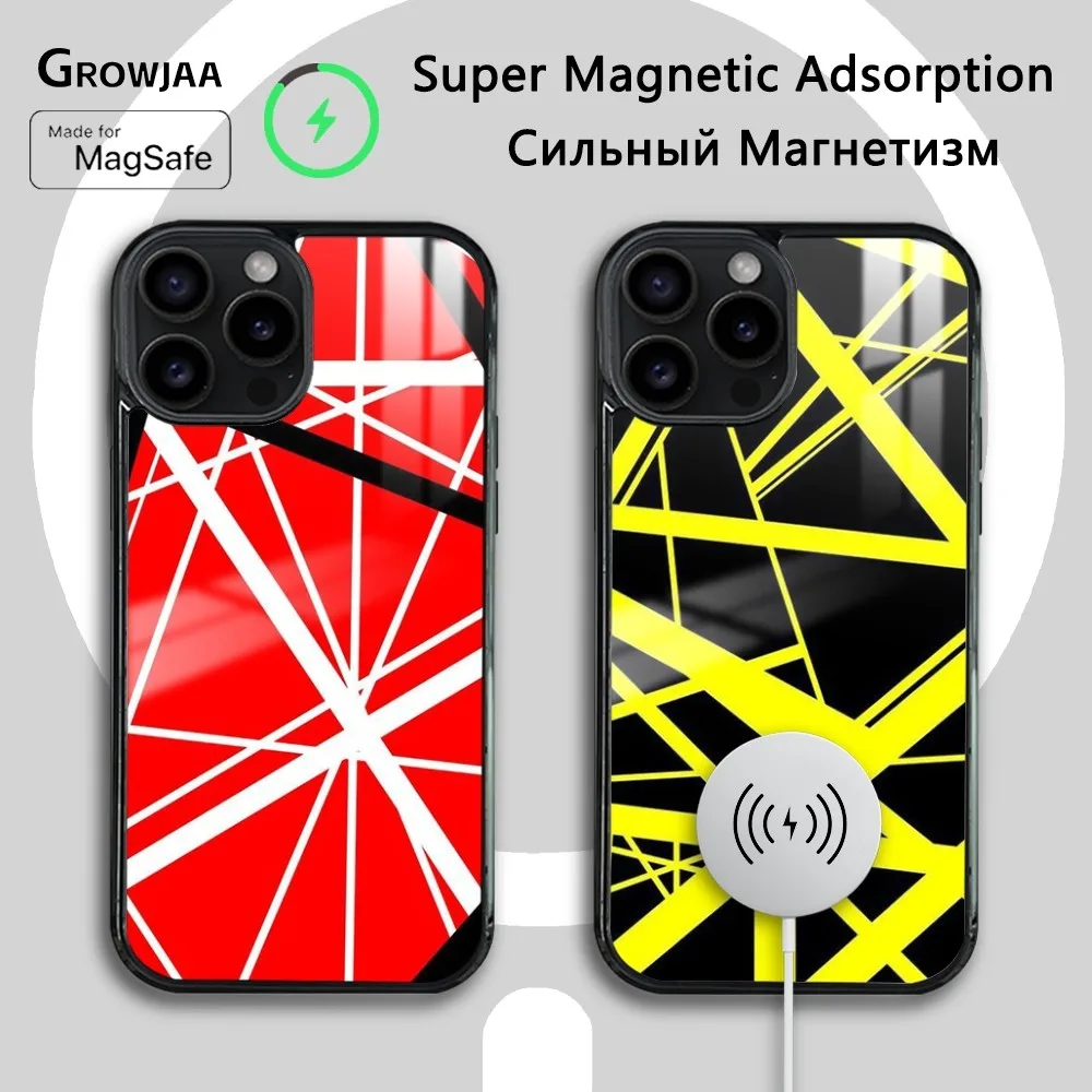 E-Eddie Van H-Halen Phone Case For iPhone 16 15 14 13 12 11 Pro Max Plus Mini New Magsafe Mirror Wireless Magnetic Cover
E-Eddie Van H-Halen Phone Case For iPhone 16 15 14 13 12 11 Pro Max Plus Mini New Magsafe Mirror Wireless Magnetic Cover