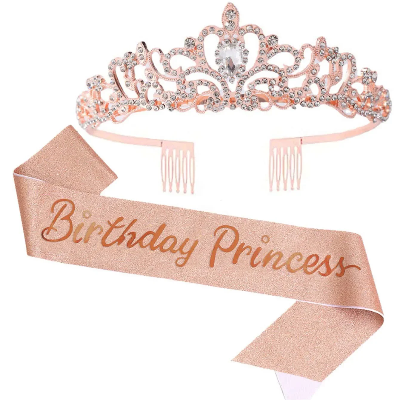 2pc/set Birthday PrincessSash and Rhinestone Crown Set-Black Foil Letters Birthday Sash Girl + Rhinestone Crown Set Ferrofluid
2pc/set Birthday PrincessSash and Rhinestone Crown Set-Black Foil Letters Birthday Sash Girl + Rhinestone Crown Set Ferrofluid