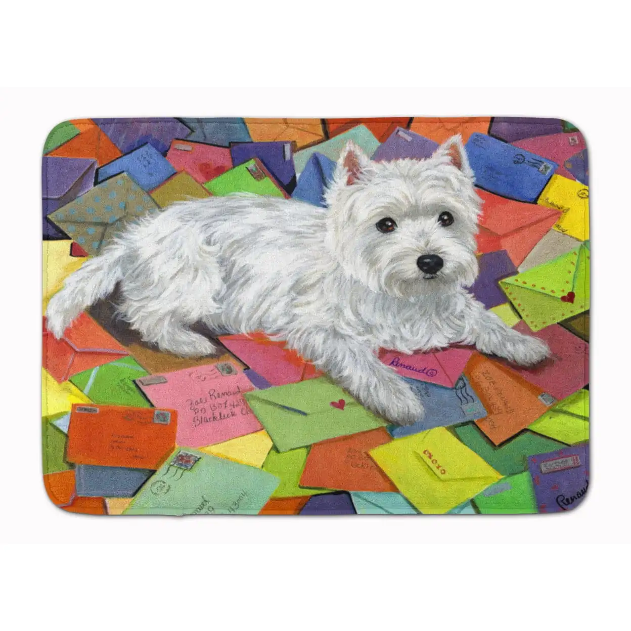 Carolines Treasures PPP3289RUG Westie Zoes Mail Bath Mat Machine Washable Anti-fatigue Memory Foam Kitchen Rug 19 X
Carolines Treasures PPP3289RUG Westie Zoes Mail Bath Mat Machine Washable Anti-fatigue Memory Foam Kitchen Rug 19 X