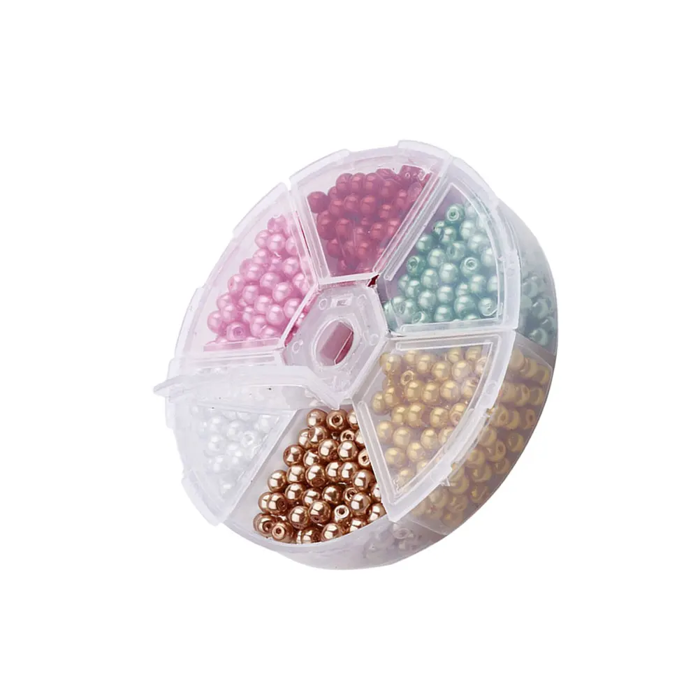 810 Pcs 4mm Colorful Glass Beads for DIY Crafts Cross Stitch Jewelry Making Necklace Bracelet Accessories Storage Box
810 Pcs 4mm Colorful Glass Beads for DIY Crafts Cross Stitch Jewelry Making Necklace Bracelet Accessories Storage Box