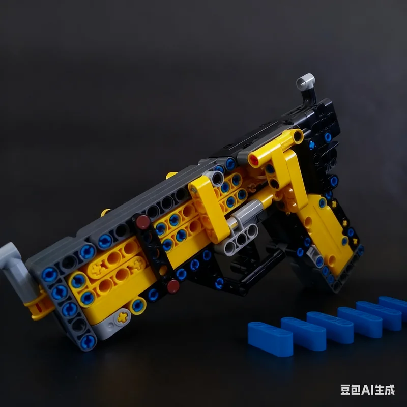 294PCS MOC Technology Working Pistol Model DIY Creative Assembly Building Blocks Display Birthday Gift Decoration Building Set
294PCS MOC Technology Working Pistol Model DIY Creative Assembly Building Blocks Display Birthday Gift Decoration Building Set