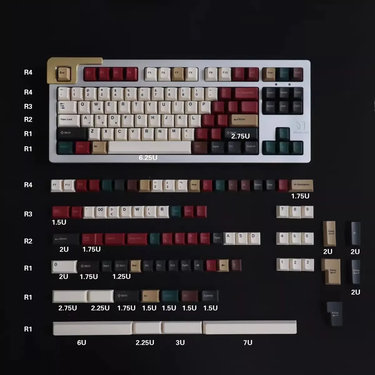 Mixed Light R3 Mechanical Keyboard Keycaps 170 Keys Large Set PBT Thermal Sublimation/Laser Engraving cherry
Mixed Light R3 Mechanical Keyboard Keycaps 170 Keys Large Set PBT Thermal Sublimation/Laser Engraving cherry