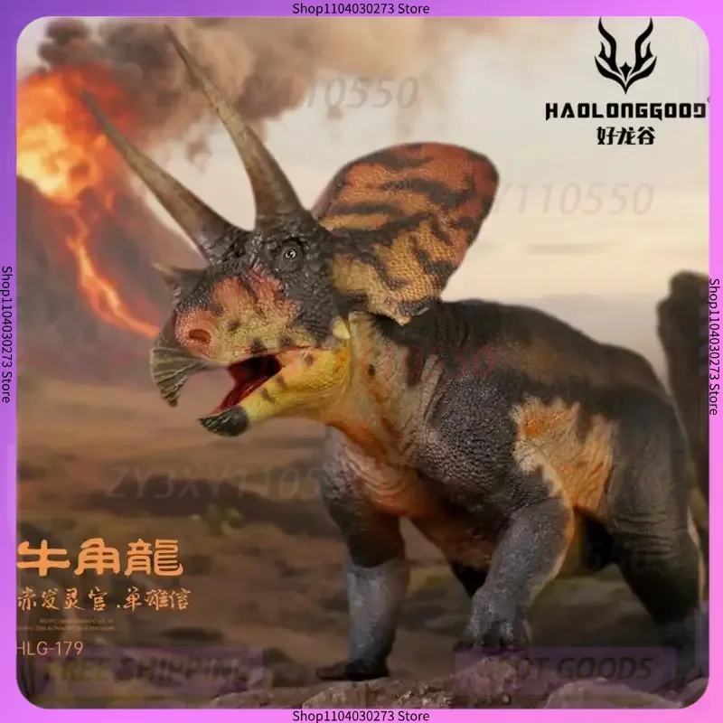 New Arrival Triceratops Dinosaur Toy Model Gift Good Dragon Valley Horned Dinosaur Children's Plaything Collectible 1/35 Scale
New Arrival Triceratops Dinosaur Toy Model Gift Good Dragon Valley Horned Dinosaur Children's Plaything Collectible 1/35 Scale