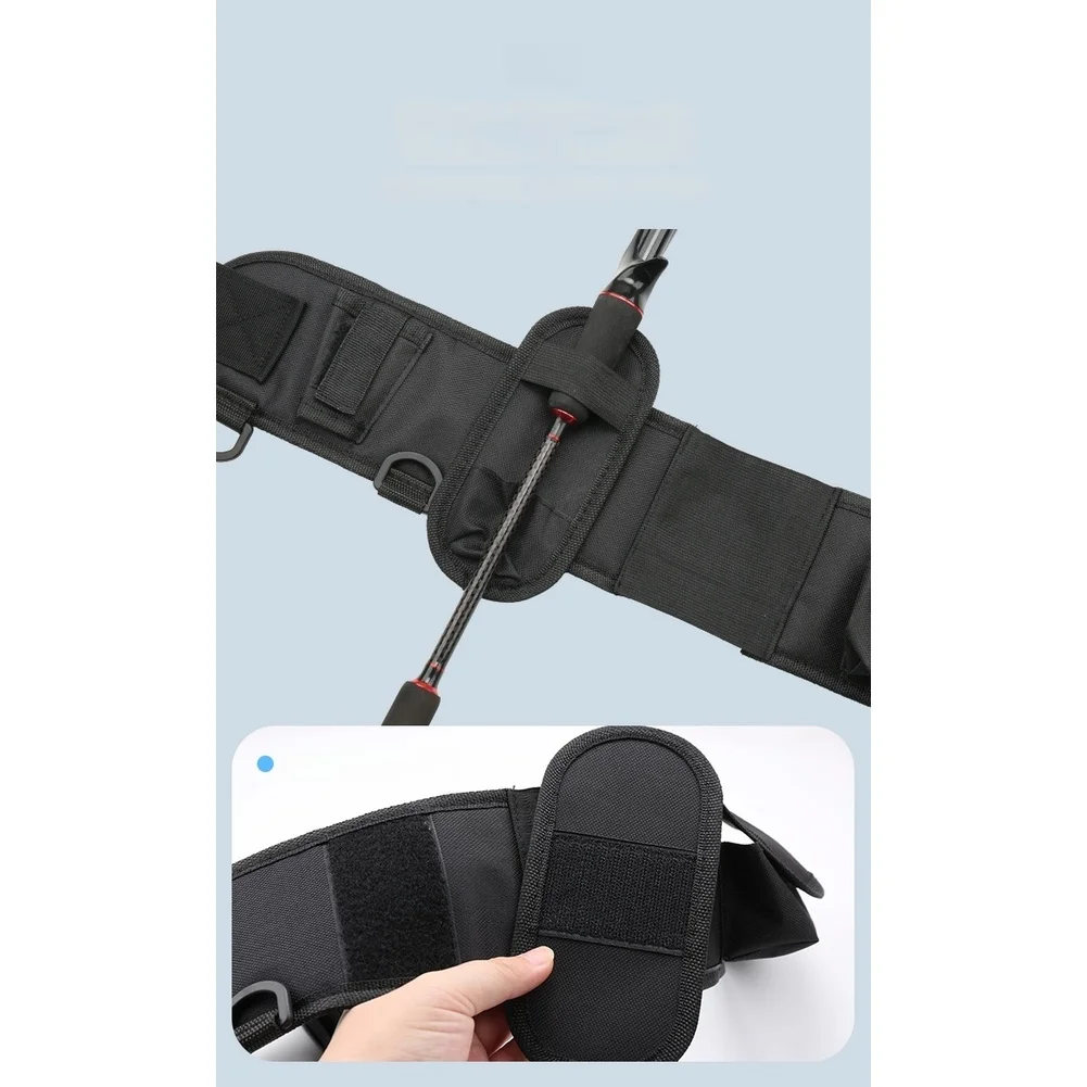 Multi Compartment Fishing Belt with Adjustable Waist Strap D-Rings Elastic Bands and Hook Mounts for Outdoor Use
Multi Compartment Fishing Belt with Adjustable Waist Strap D-Rings Elastic Bands and Hook Mounts for Outdoor Use