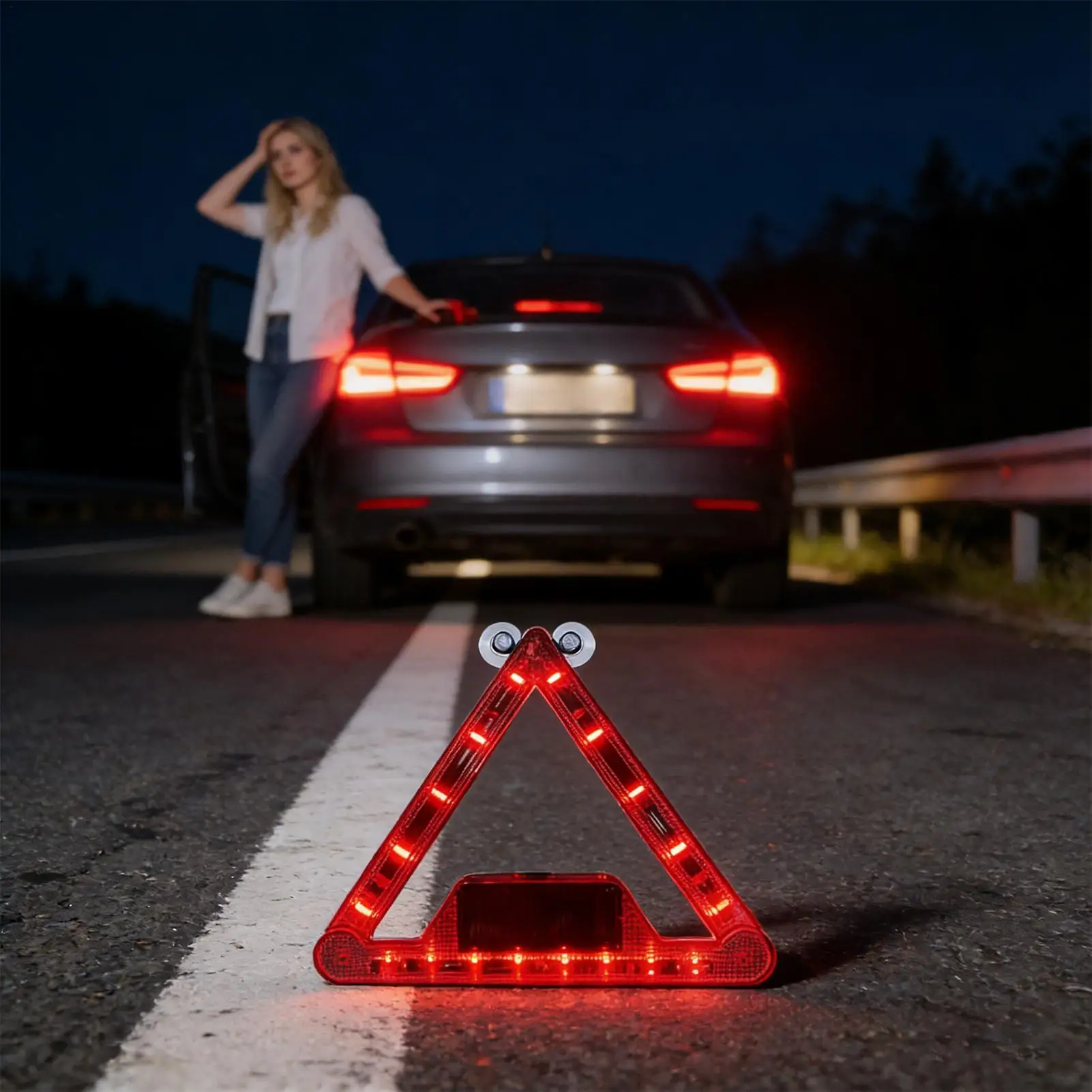 Strobe Lights For Car Triangle Flashing Lighting With Rotating Joints Warning Light For Truck SUV Trailer Outdoor Highway Night
Strobe Lights For Car Triangle Flashing Lighting With Rotating Joints Warning Light For Truck SUV Trailer Outdoor Highway Night