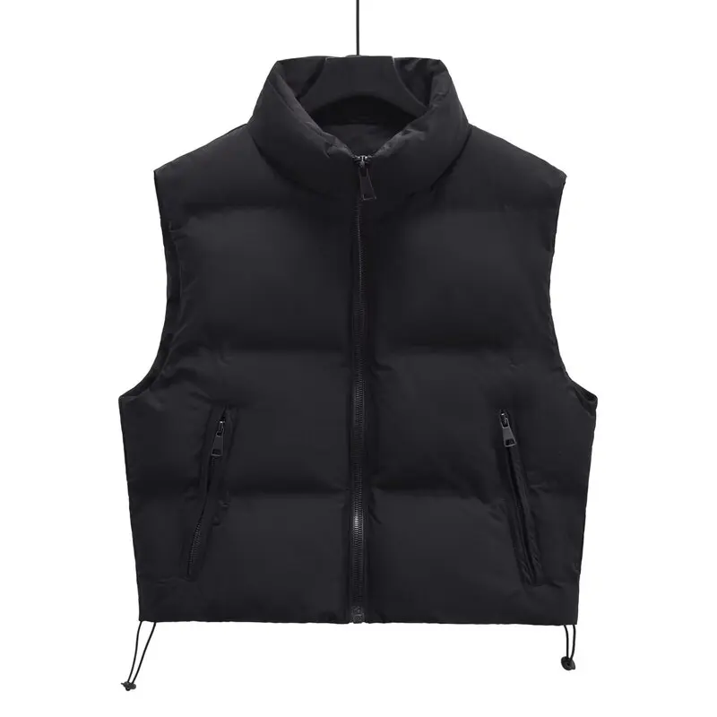 2024 Autumn Winter Women's Design Slim Fit ort Svel Stand Collar Vest Versatile Faionable Zipper Closure Other Mate...
2024 Autumn Winter Women's Design Slim Fit ort Svel Stand Collar Vest Versatile Faionable Zipper Closure Other Mate...