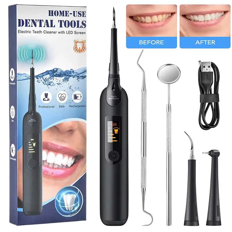 Electric Dental Cleaner Reduce Usb-Rechargeable Electric Toothbrush with 5-Speed Settings for Home Dental Care Teeth Whitening
Electric Dental Cleaner Reduce Usb-Rechargeable Electric Toothbrush with 5-Speed Settings for Home Dental Care Teeth Whitening