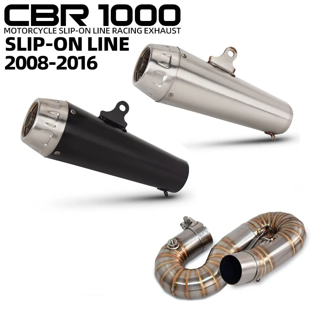 Sport Motorcycle Slip On Line Kit For Honda CBR1000RR CBR1000 RR Fireblade/SP 2008-2016 Middle Pipe Escape Muffler With DBKiller
Sport Motorcycle Slip On Line Kit For Honda CBR1000RR CBR1000 RR Fireblade/SP 2008-2016 Middle Pipe Escape Muffler With DBKiller