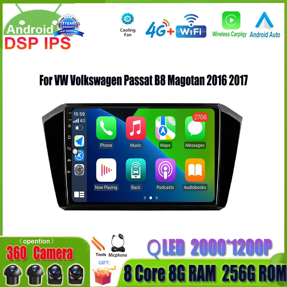 For VW Volkswagen Passat B8 Magotan 2016 2017 IPS Screen Navigation GPS 10.1" Car Radio DSP RDS Video Multimedia Player Carplay
For VW Volkswagen Passat B8 Magotan 2016 2017 IPS Screen Navigation GPS 10.1" Car Radio DSP RDS Video Multimedia Player Carplay