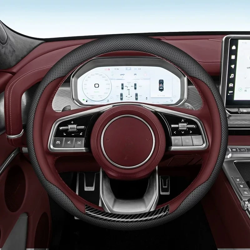 Suitable for Tank 700 500 Leather Hand-free Sewing Steering Wheel Cover Non-slip Four Season Universal
Suitable for Tank 700 500 Leather Hand-free Sewing Steering Wheel Cover Non-slip Four Season Universal