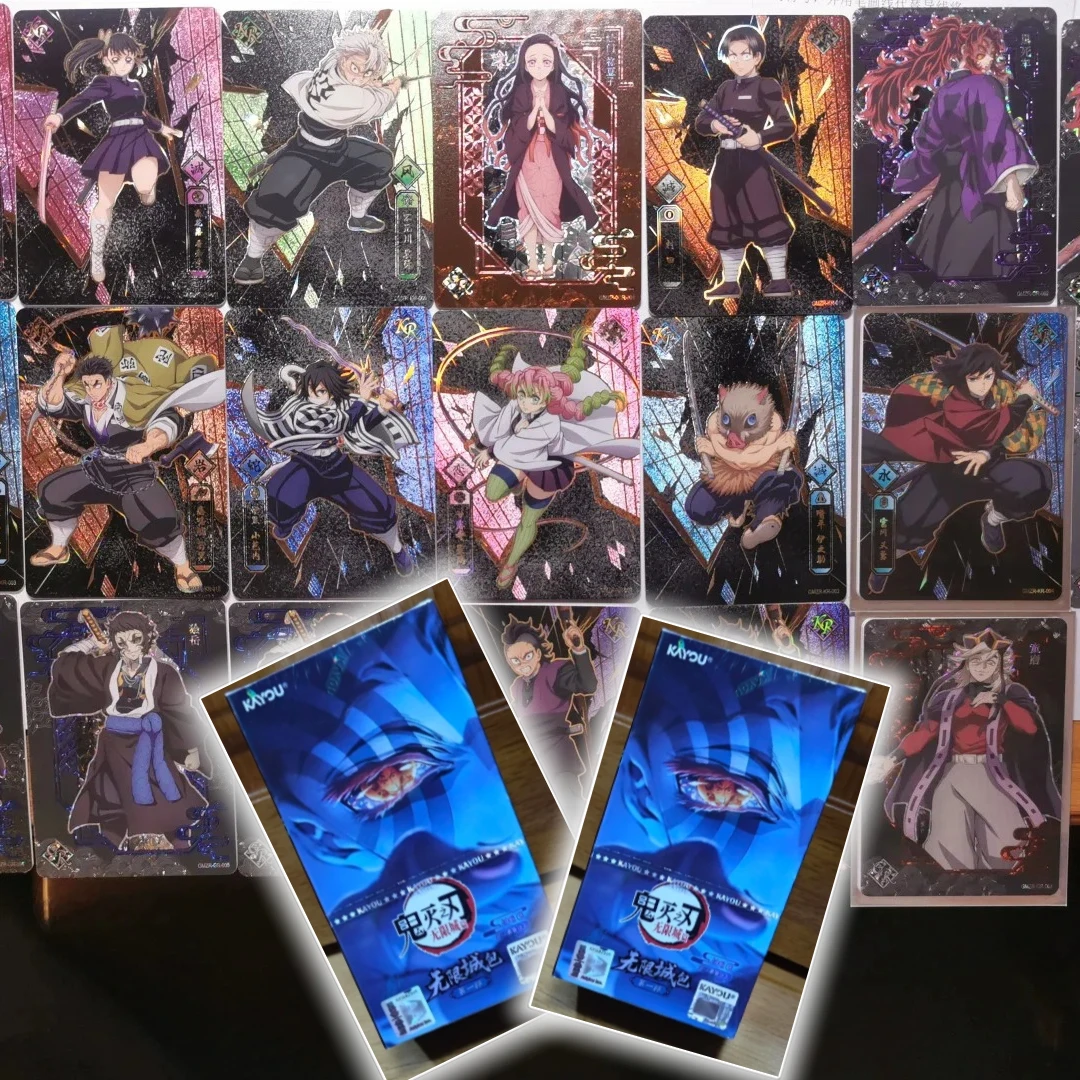 genuine KAYOU New Demon Slayer Blade Collection Card Unlimited City Pack Chapter 1 Rare Card Collection Toy Festival Gift
genuine KAYOU New Demon Slayer Blade Collection Card Unlimited City Pack Chapter 1 Rare Card Collection Toy Festival Gift