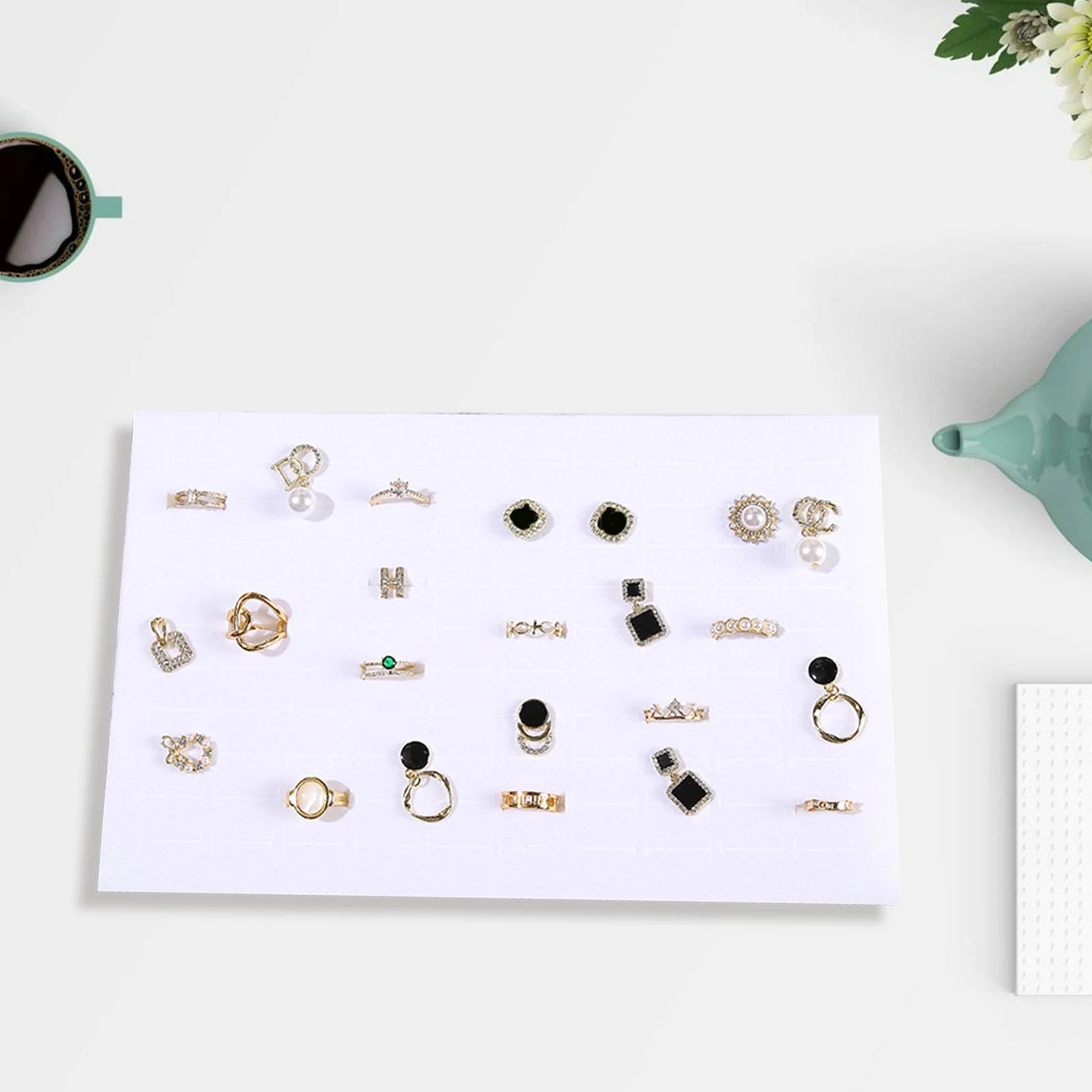 8Pcs Jewelry Storage Box Inserts Earring Ring Display Sponge Pads Organizer Case Insert Tray Ring Boxes Insert
8Pcs Jewelry Storage Box Inserts Earring Ring Display Sponge Pads Organizer Case Insert Tray Ring Boxes Insert