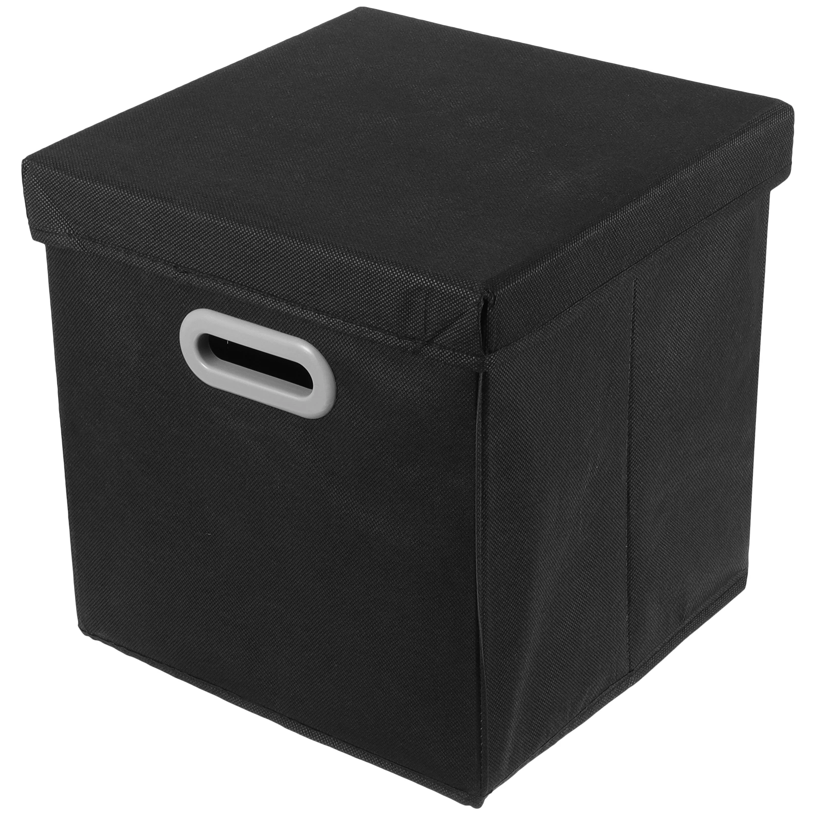 Foldable Storage Box Fabric Collapsible Organizer With Handles Dustproof Lid For Clothes Books Cubes Holder
Foldable Storage Box Fabric Collapsible Organizer With Handles Dustproof Lid For Clothes Books Cubes Holder
