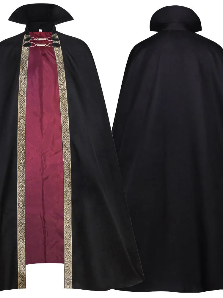 Count Cloak Stage Performance Cosplay Costume Halloween Festival Attraction Customizable Size Adult Men's Apparel
Count Cloak Stage Performance Cosplay Costume Halloween Festival Attraction Customizable Size Adult Men's Apparel