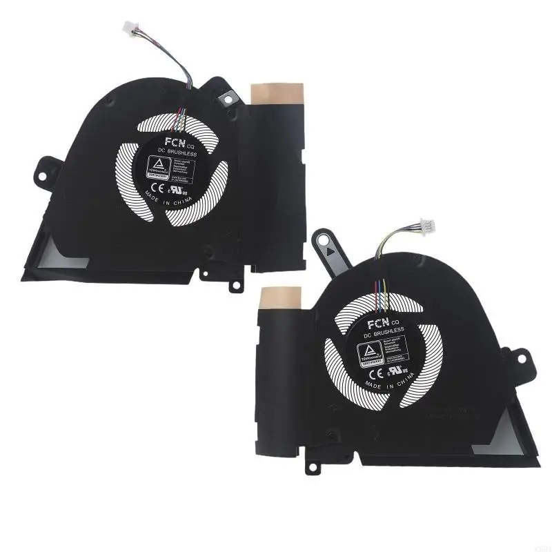 C63A CPU GPU Fan Laptop Cooling Fan for DC 12V 1A 4-pin for TUF F15 FX516 FX516P FX516PM FX516PC Computer Heatsink
C63A CPU GPU Fan Laptop Cooling Fan for DC 12V 1A 4-pin for TUF F15 FX516 FX516P FX516PM FX516PC Computer Heatsink