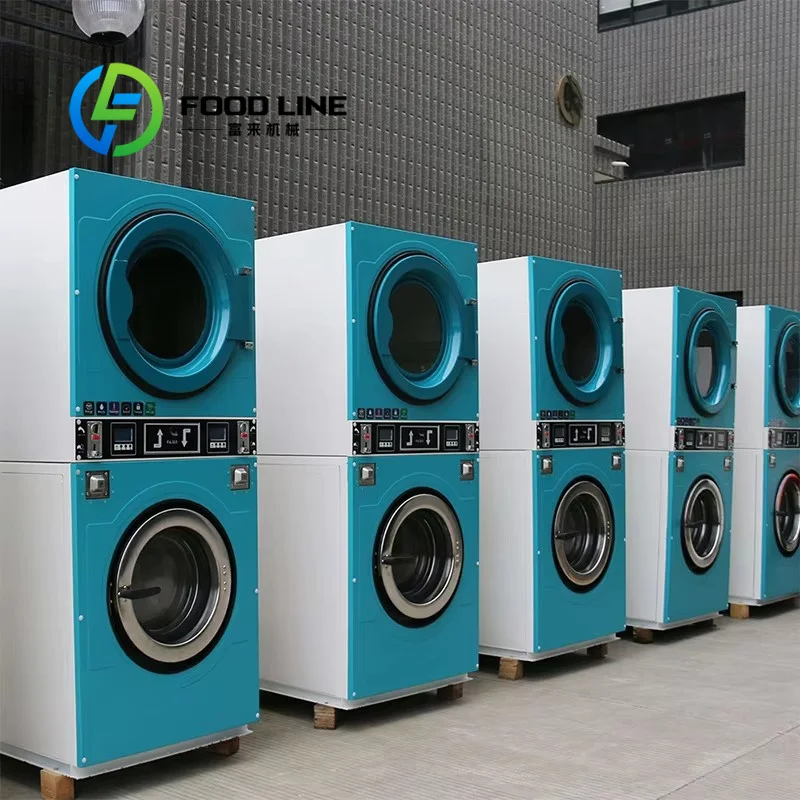 Hotel Laundry Machines 15kg 20kg Commercial Coin Operated Washer Dryer for Laundromat Business Use Customize
Hotel Laundry Machines 15kg 20kg Commercial Coin Operated Washer Dryer for Laundromat Business Use Customize