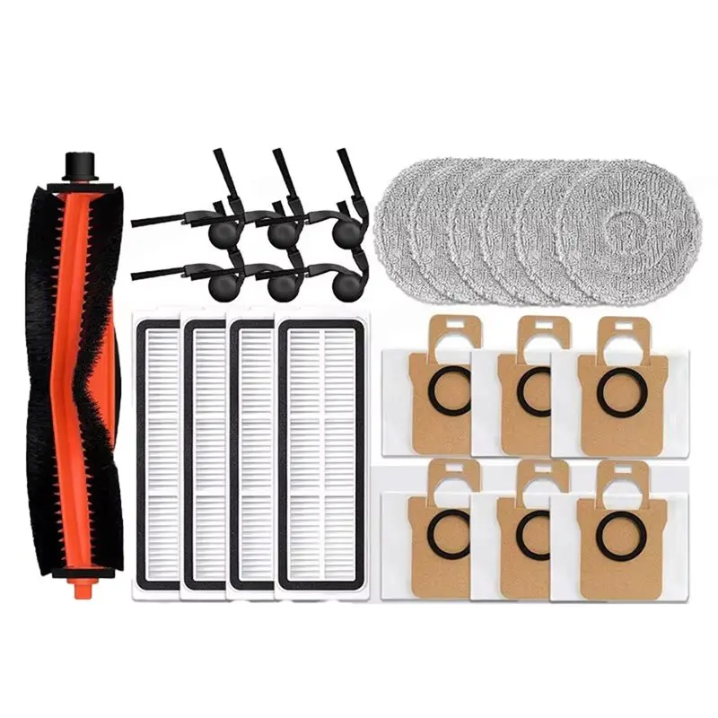 【BRAND NEW】Spare Parts For H50 PRO/OV42GL Robot Vacuum Cleaner Main Side Brush Mop Cloth HEPA Filter Dust Bag Accessories
【BRAND NEW】Spare Parts For H50 PRO/OV42GL Robot Vacuum Cleaner Main Side Brush Mop Cloth HEPA Filter Dust Bag Accessories