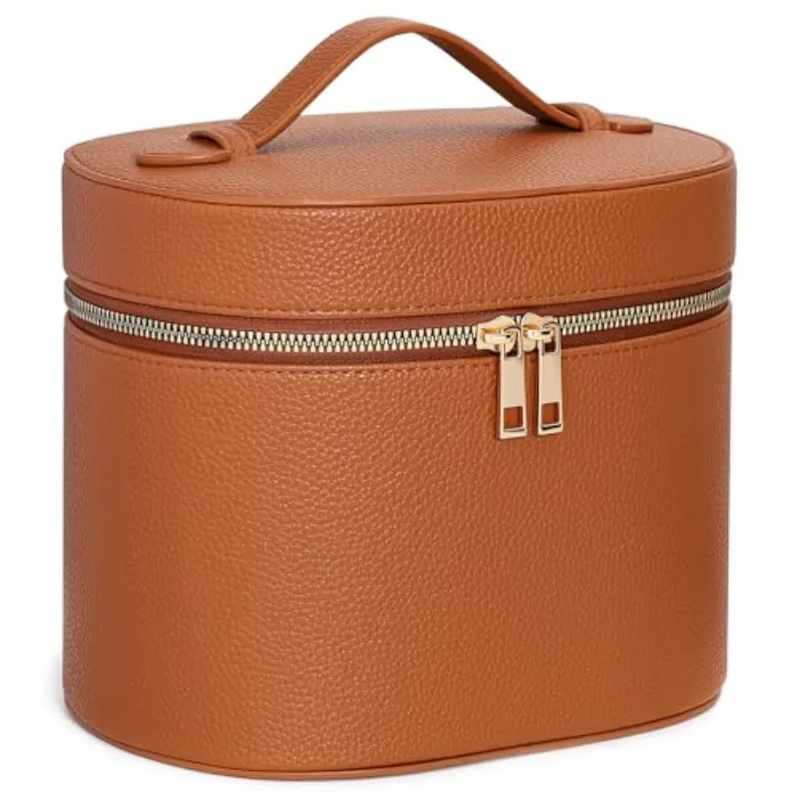Makeup Bag Vanity Case for Women Leather Cosmetic Bag Makeup Organizer Case Portable Travel Toiletry Bag With Removable Compart
Makeup Bag Vanity Case for Women Leather Cosmetic Bag Makeup Organizer Case Portable Travel Toiletry Bag With Removable Compart