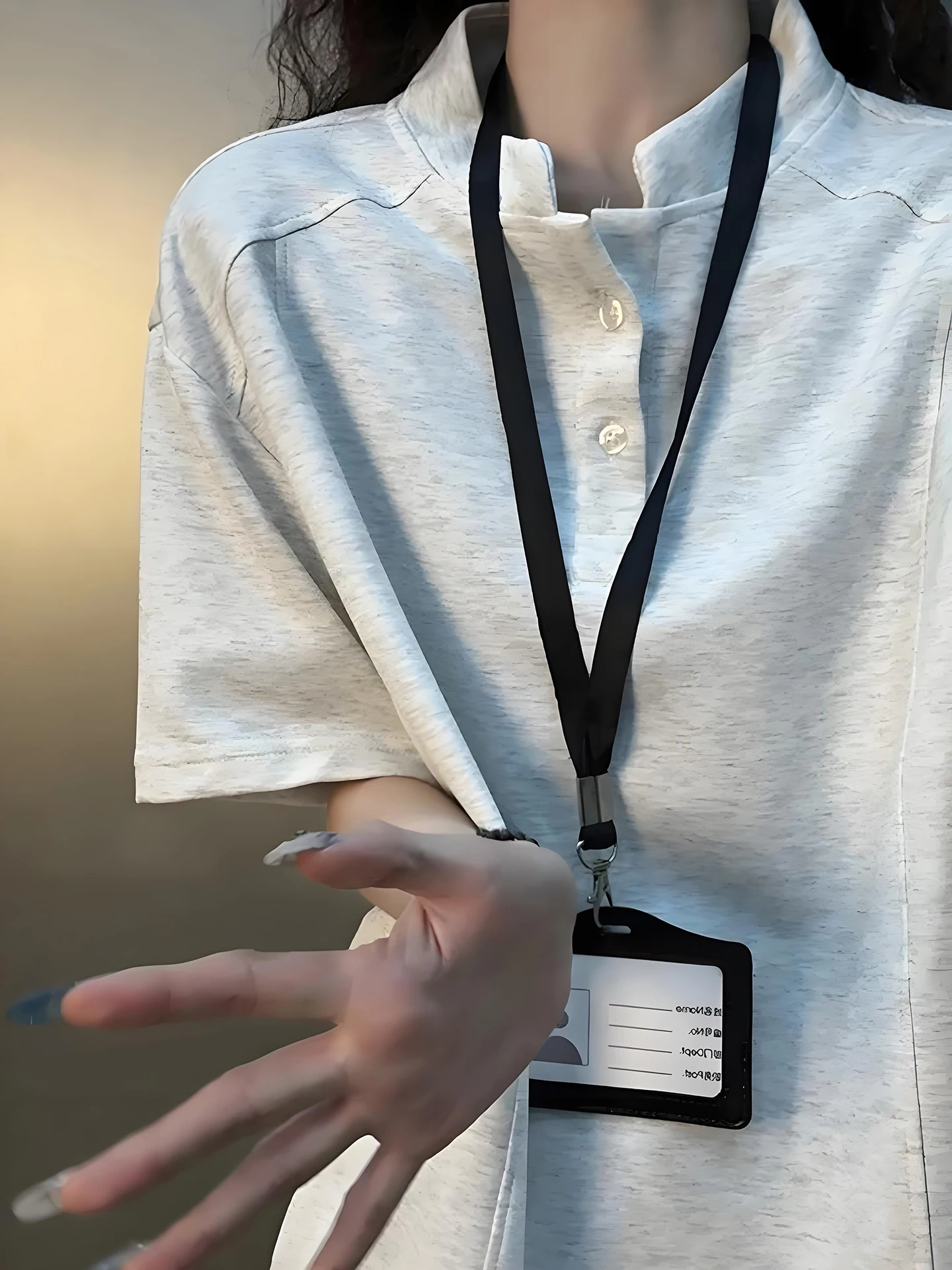 White ey Splice Henry Collar ort Sve irt Men's Summer American Sle Heavyweight T-irt Proper oulder Five S...
White ey Splice Henry Collar ort Sve irt Men's Summer American Sle Heavyweight T-irt Proper oulder Five S...